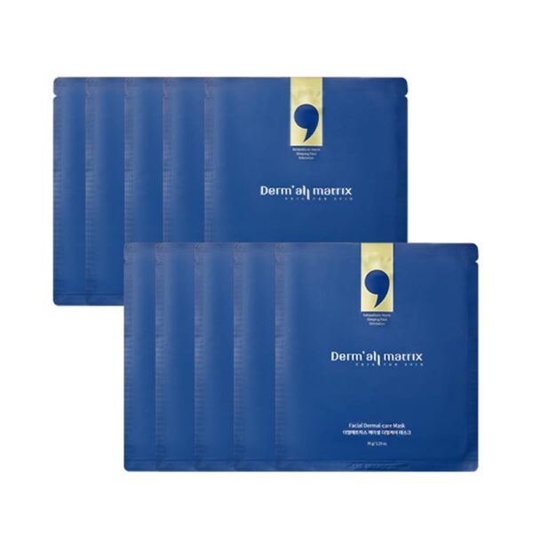 DERM·ALL MATRIX Daily Facial Dermal-care (35g/sheet) Overnight mask pack 10sheets