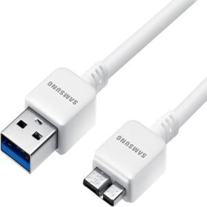 Samsung Galaxy Note 3 USB 3.0 Data Cable - White