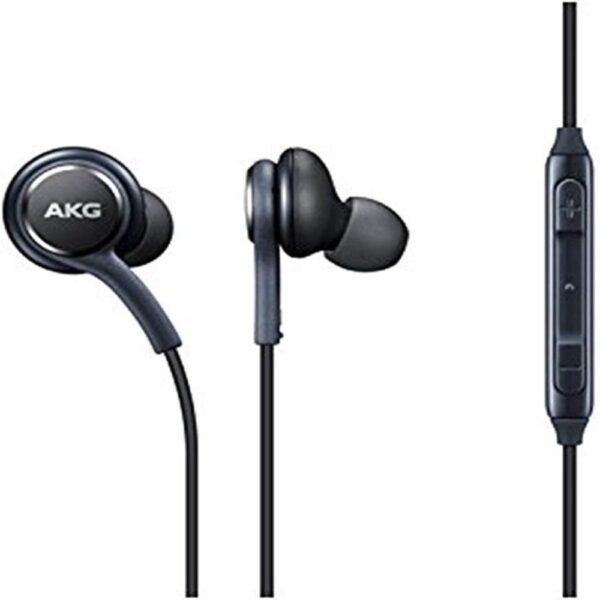 Stereo Headphones w/Microphone for Samsung Galaxy S8 S9 S8 Plus S9 Plus Note 8 - Designed by AKG - 100% Original