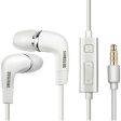 Samsung EHS64AVFWE 3.5mm EHS64 Stereo Headset with Remote and Mic – White